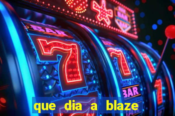 que dia a blaze paga o cashback